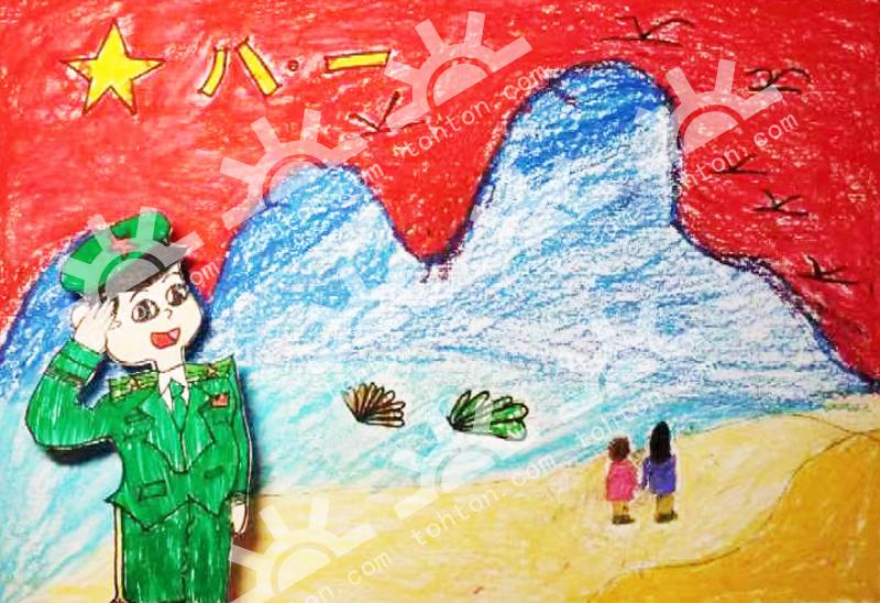 爸爸守山海，我们守家乡