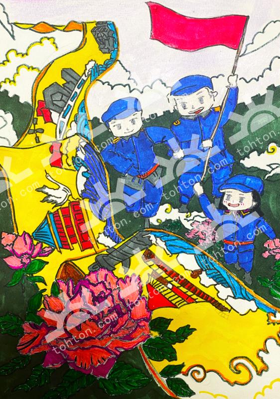 童心向祖国