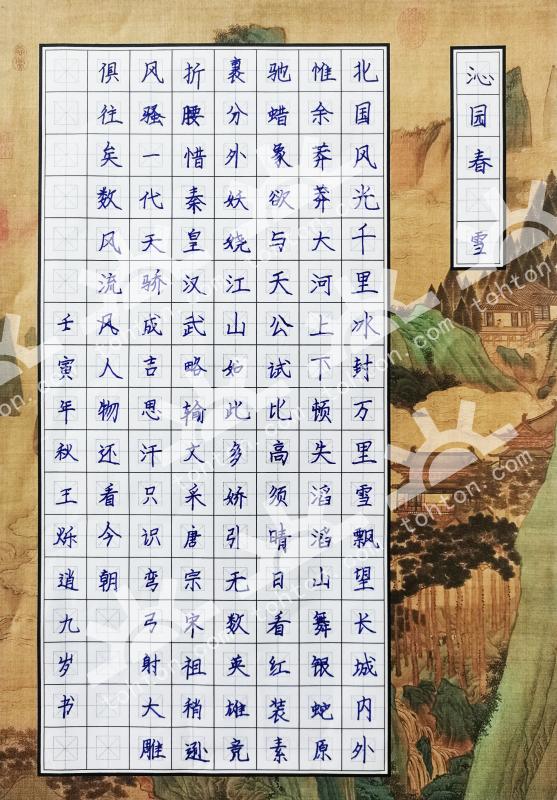 沁园春·雪