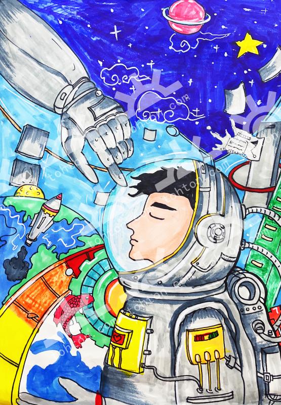 科技画-太空之旅