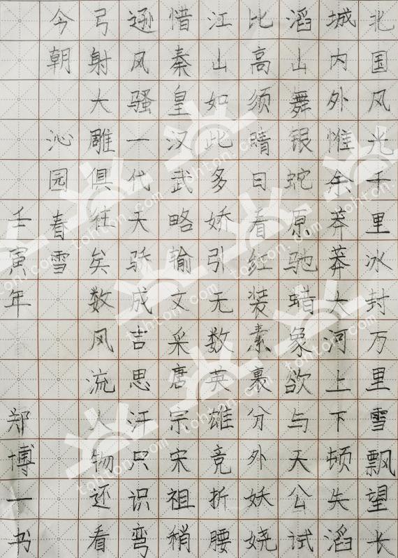沁园春·雪