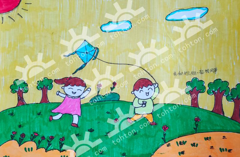 放风筝