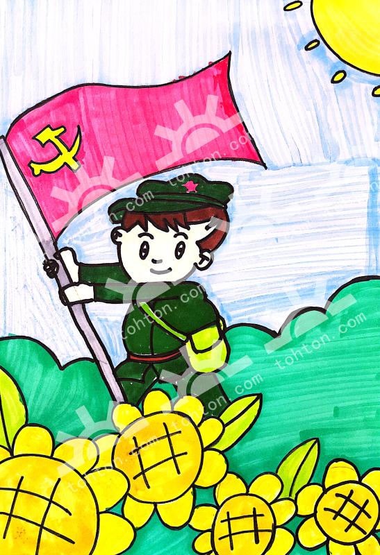童心向党