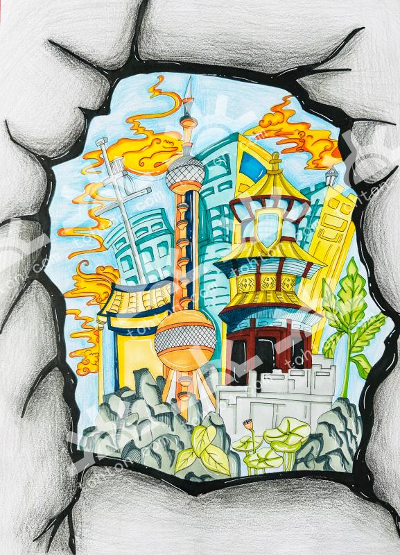 高耸入云的建筑