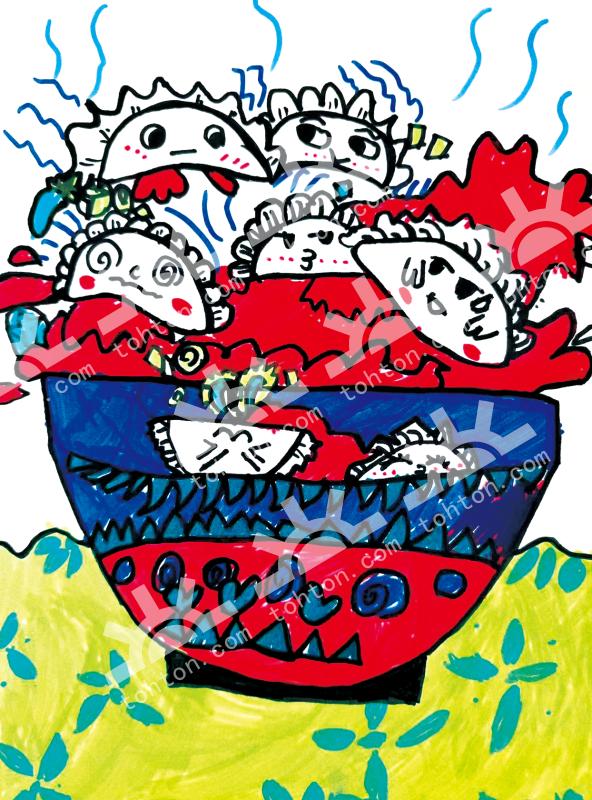 团圆的水饺