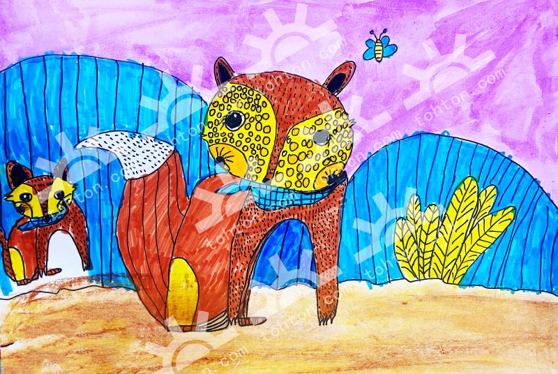 森林里的小狐狸